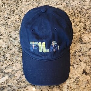 Fila Dark Blue Cap with Multicolor‎ Logo